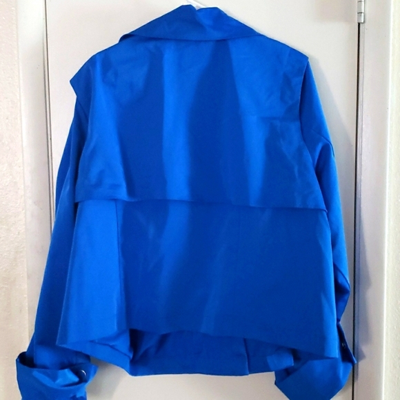 Sammy B x Target Cropped Short Jacket in Blue Size 3X - Picture 5 of 10